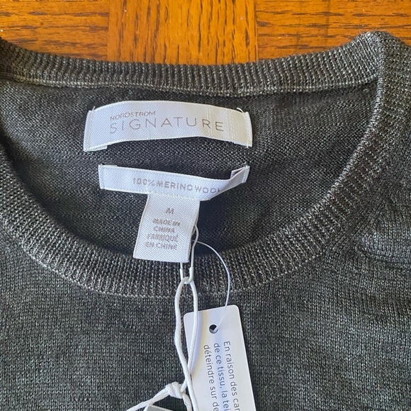 Men's Gray Sweater - Picture 2 of 4
